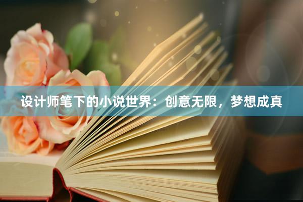 设计师笔下的小说世界：创意无限，梦想成真